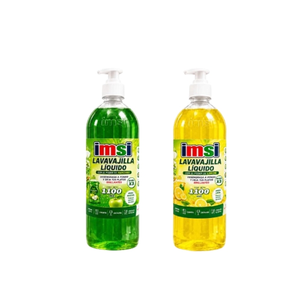 Lavavajilla líquido marca Imsi
