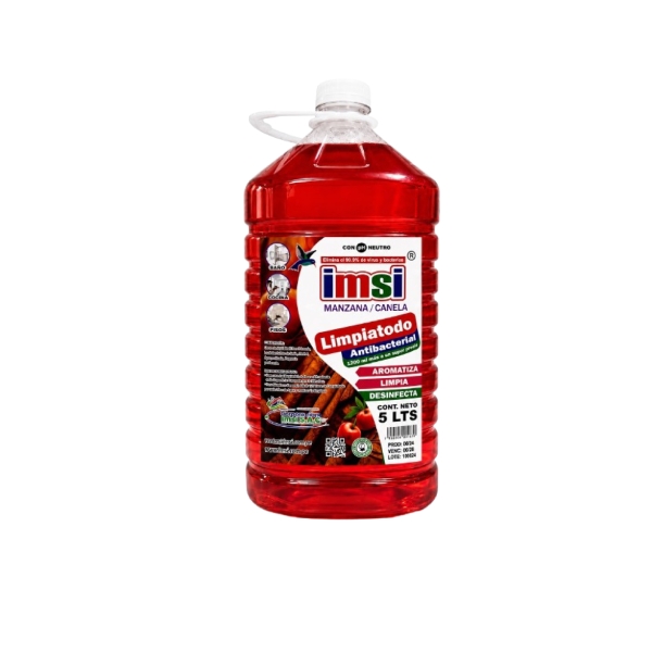 Limpiatodo antibacterial marca Imsi
